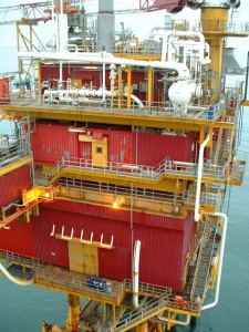Gas production area