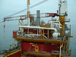 Main deck gas production