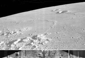 Luna 9 - foto van de maan