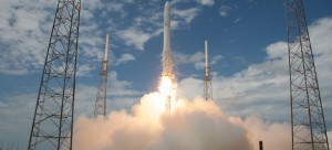 Falcon-9 lancering
