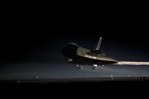 STS-135 landing