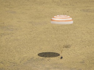 Soyuz-TMA 03M landing