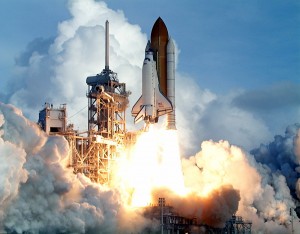 lancering Space Shuttle